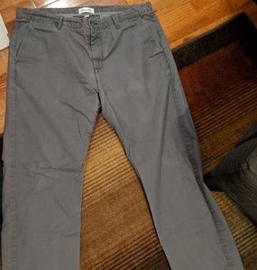 Calvin Klein Gray Mens Chinos 38x32
